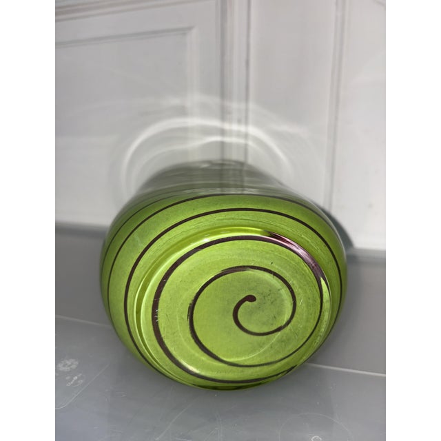 Glass Vintage Murano Glass Vase, 1970 For Sale - Image 7 of 9