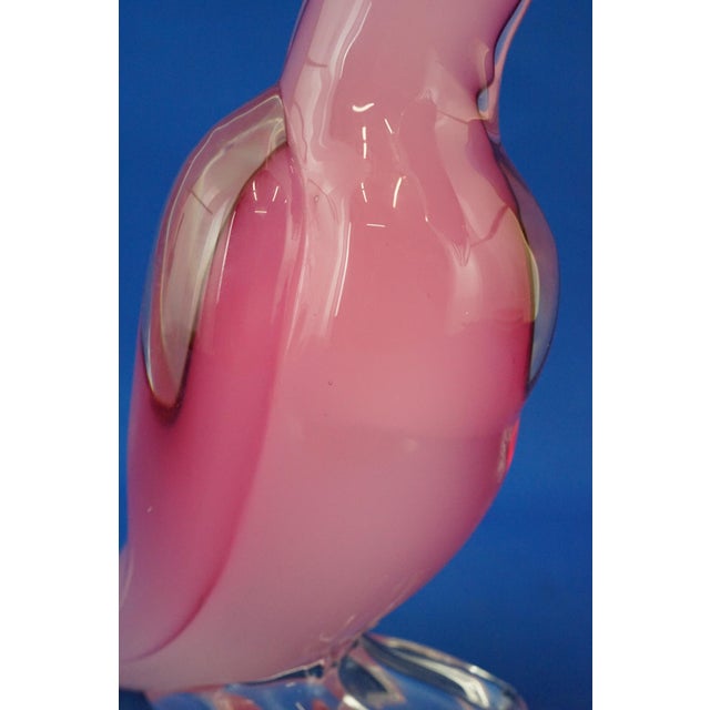 Large 20th Century Ducks in Pink Sommerso Glass by Archimede Seguso, Murano, Italy, Set of 2 For Sale - Image 17 of 18