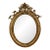 19th C. French Gilt Oval Mirror For Sale