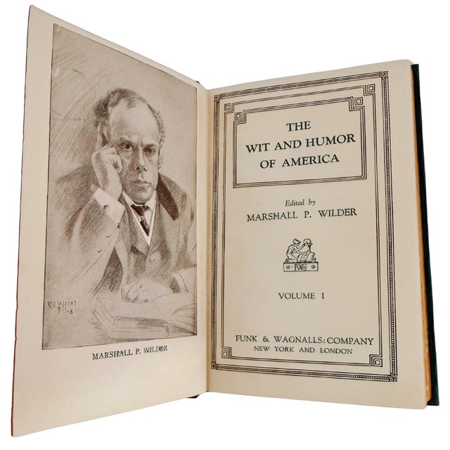 1910s Antique "The Wit and Humor of America" Complete 10-Volume Book Set, Dated 1911 For Sale - Image 5 of 11