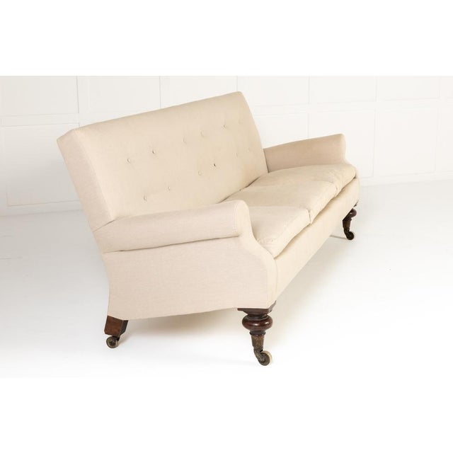 Large Early 19th Century Mahogany Sofa For Sale - Image 4 of 8