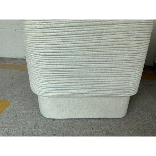 Organic Modern Indoor/Outdoor Concrete and Sand Cocktail Tables Set of 2 For Sale - Image 4 of 6