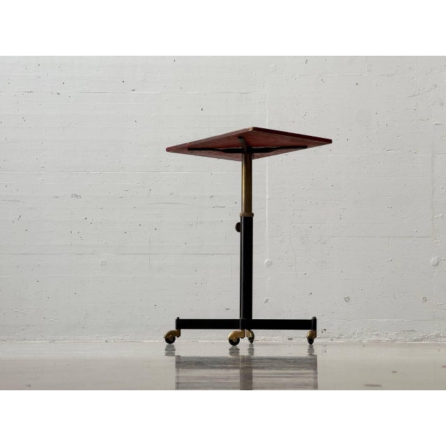 Television Stand with Wheels by Ignazio Gardella, 1940s For Sale - Image 5 of 17