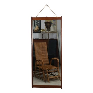 Model 220 Wall Mirror in Teak by Aksel Kjersgaard Odder for Odder Møbler, Denmark, 1960s For Sale