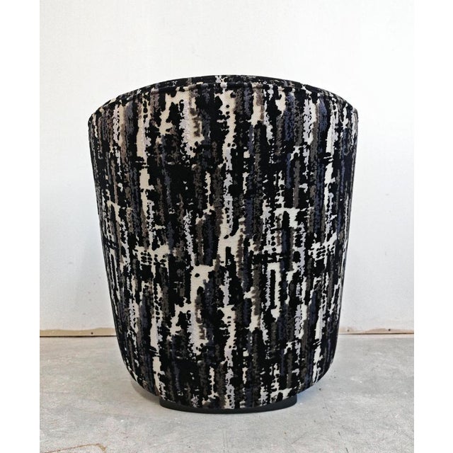 Set of Art Deco Lounge Chairs with Textured Fabric, 1950s For Sale - Image 8 of 17