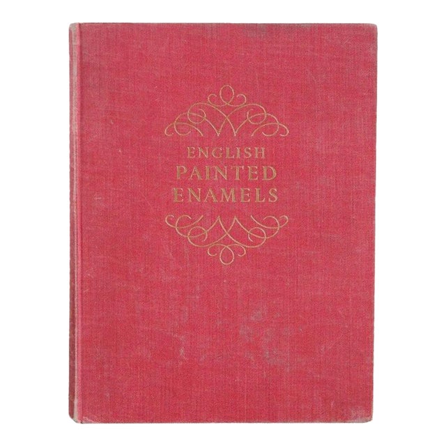 Vintage English Painted Enamels by Therle & G. Bernard Hughes Book For Sale