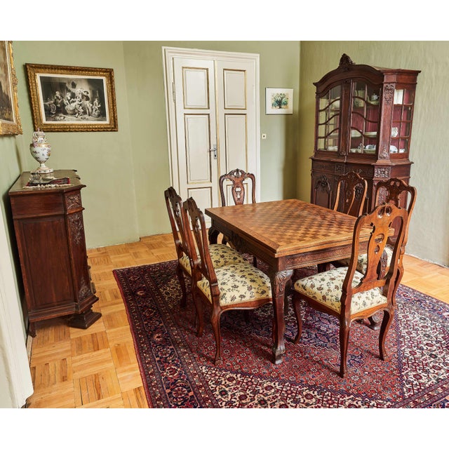 Neo-Rococo Chairs from Liège, Set of 6 For Sale - Image 14 of 15