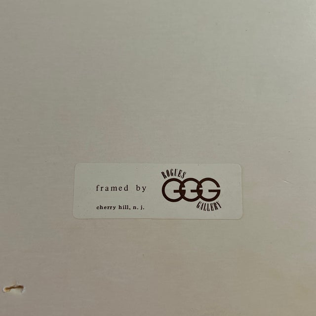 Vintage Framed Needlepoint “I Am Perfect” For Sale In Philadelphia - Image 6 of 9