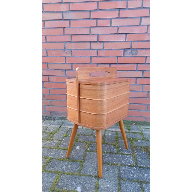 Danish Sewing Box in Teak, 1960s For Sale - Image 15 of 18