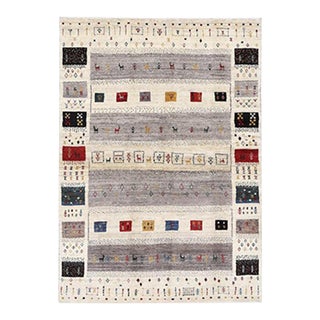 Pasargad DC Fine Hand Knotted Persian Gabbeh Rug For Sale