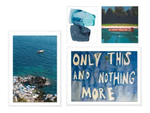 Portofino Gallery Wall, set of 4