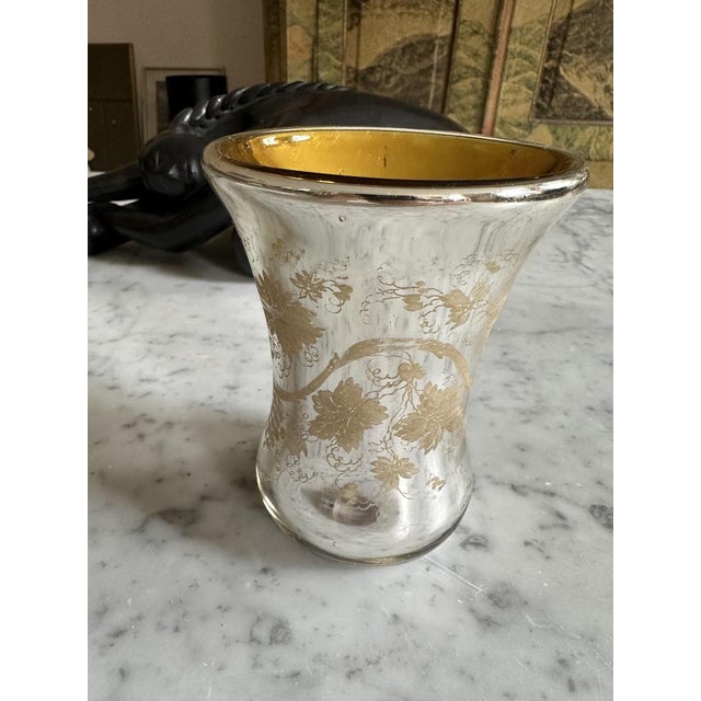 Bauernsilber Glass Cup, Germany, 1880s For Sale - Image 12 of 12