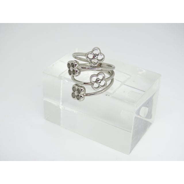 Monogram Flower Ring from Louis Vuitton, 1990s For Sale - Image 13 of 18