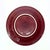 Claret Fiestaware Side Plates by Homer Laughlin - Set of 6 For Sale In Miami - Image 6 of 7