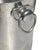 Champagne cooler or ice bucket made for Charles Heidsieck Cham. Blank metal with their logo on both sides. Handles...