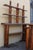 Brutalist Handcrafted Bar Cabinet in Walnut and Oak, 1960s, Set of 4 For Sale - Image 3 of 7