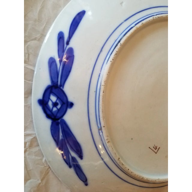 Japanese Antique 1880 Imari Porcelain Platter For Sale - Image 3 of 13