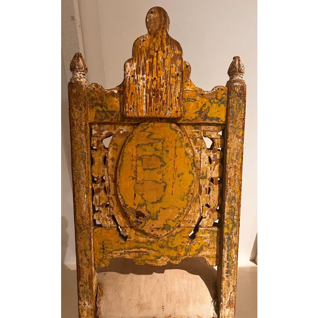 18th Century 'King" Chair For Sale - Image 4 of 12