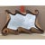 Wood 1970s Organic Olive Wood Spiral Hand-Carved Mirror Marquis Collection of Beverly Hills For Sale - Image 7 of 7