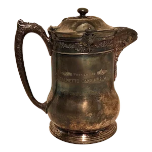 1916 Silver Plate Pitcher
