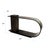 Black Obsidian Curve Table For Sale - Image 8 of 10