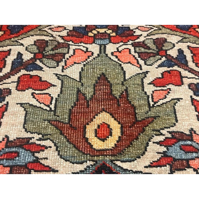 Antique Persian Farahan Sarouk Rug 3'5" x 4’10".