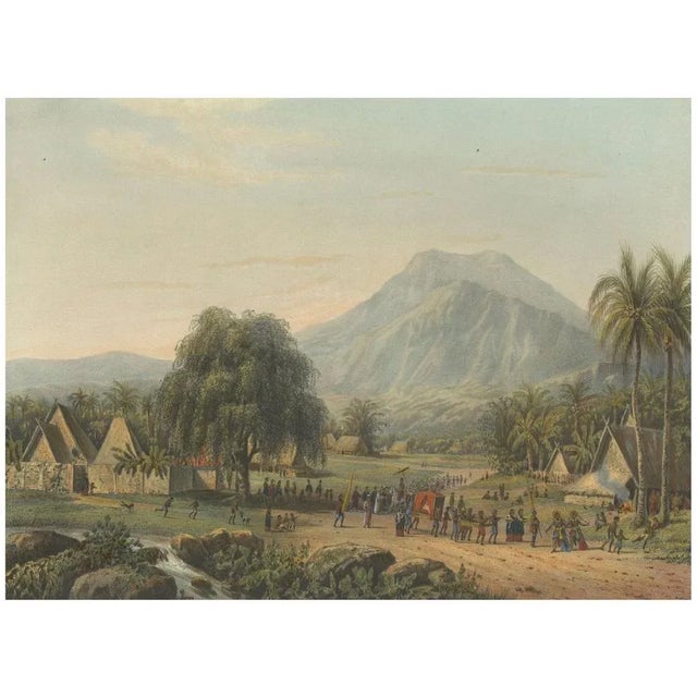 J.C. Greive Jr., Wedding Procession in the Salak Valley, 1872, Lithograph on Paper For Sale - Image 10 of 10