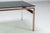 Scandinavian Coffee Table in Metal, Teak and Smoked Glass Denmark 1960 For Sale - Image 12 of 15
