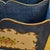 Hand Painted Floral Gilded Wood Magazine Rack Vintage Speckled Finish Handle 26" H 14" W For Sale - Image 12 of 16