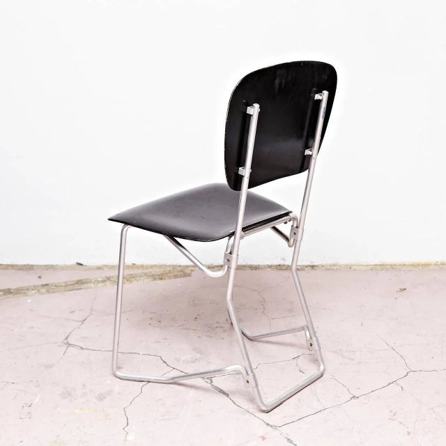 Vintage Aluflex chair by Armin Wirth for Arflex For Sale - Image 6 of 11