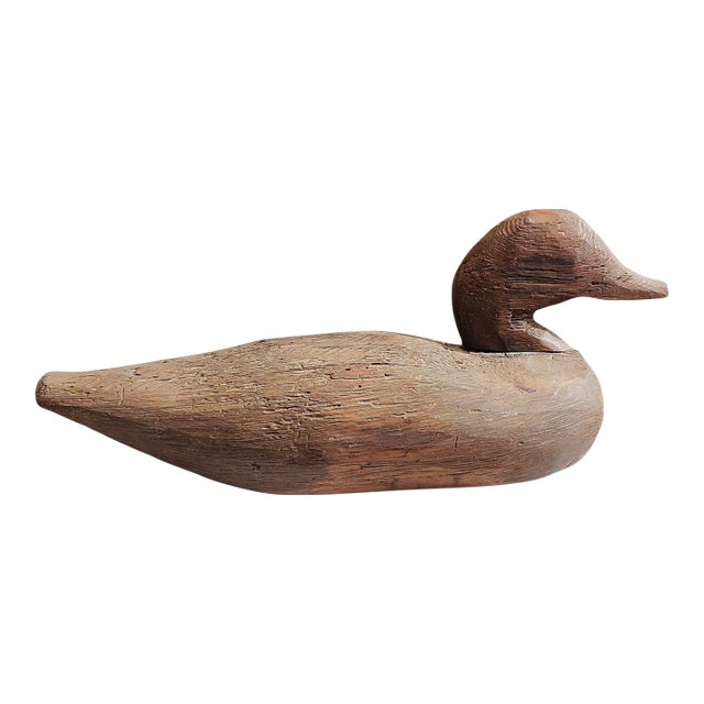 Antique Folk Art Style Mallard Decoy For Sale