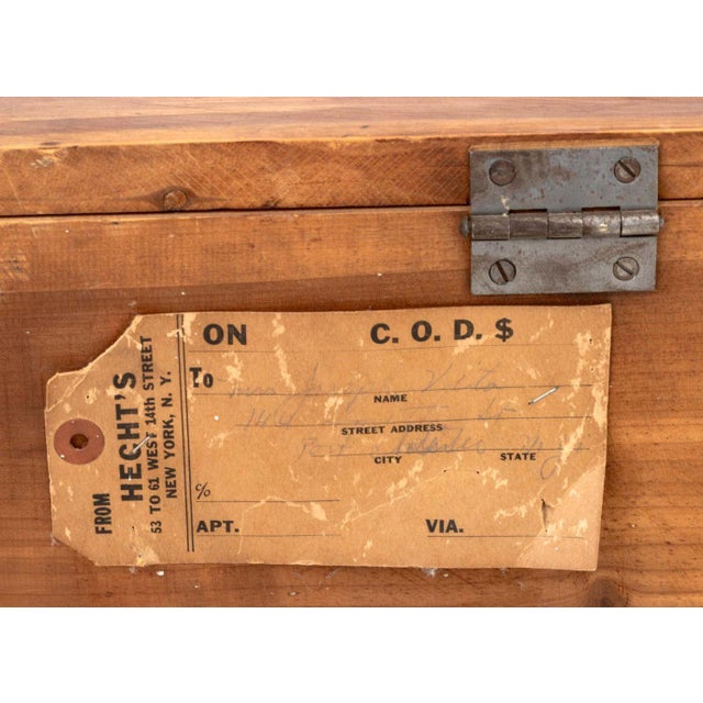 Brown Cedar Blanket Chest For Sale - Image 8 of 8