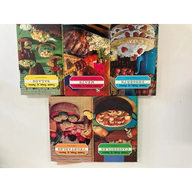 Mid-Century Modern Favorite Recipes of America Five-Volume Set 1960’s Edition For Sale - Image 3 of 5