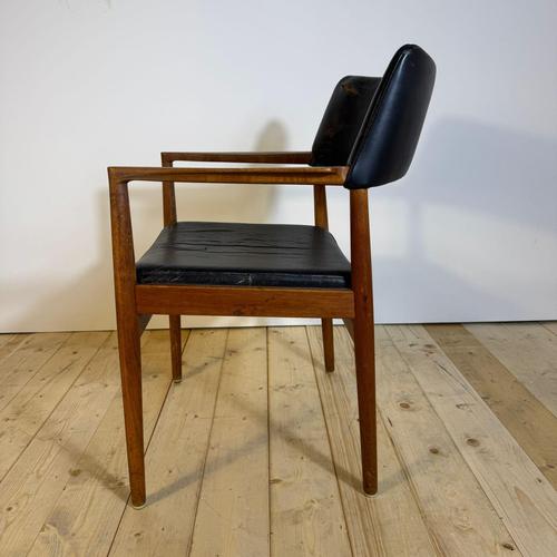 Writing Chair with Armrests by Erik Kirkegaard – Denmark, 1960