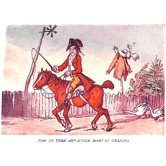 Paper "Academy for Grown Horsemen" 1905 Gambado, Geoffrey Esq. For Sale - Image 7 of 10