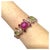 Bochic "Capri" 70 Carats Ruby & Multi Color Gem Bracelet Set 18K Gold & Silver For Sale - Image 18 of 18