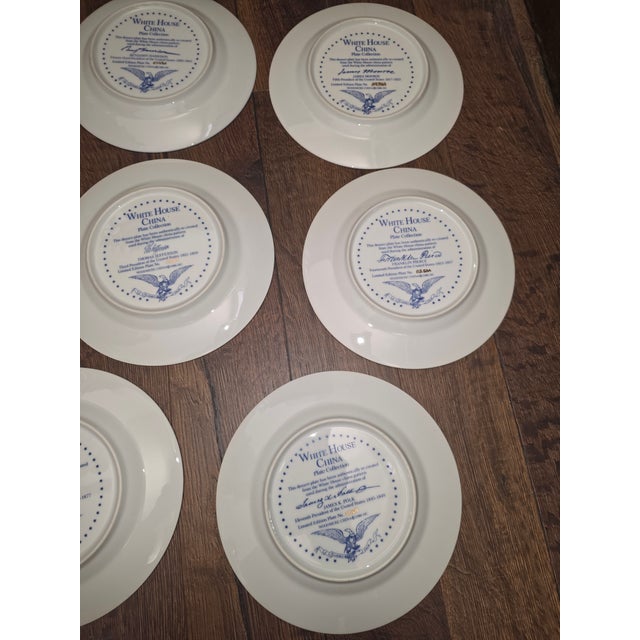 1980s White House China Patterns Collector Plates For Sale - Image 5 of 8