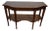 1910s Antique English Regency Burl Walnut Console Table / Sofa Table For Sale