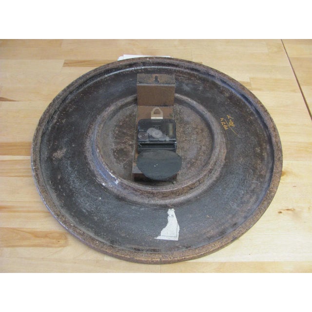 1960s 1960s Howard Miller Ceramic Clock Design by George Nelson and Aldo Londi for Bitossi Italy For Sale - Image 5 of 9