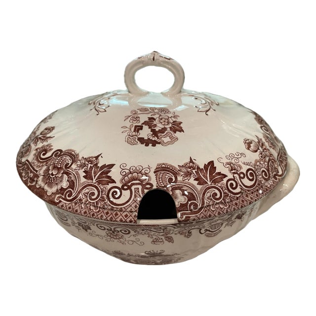 Early 20th Century Società Richard - Milano Antique Tureen With Lid- Italy For Sale