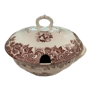 Early 20th Century Società Richard - Milano Antique Tureen With Lid- Italy