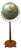 Replogle 1950s Mid-Century Modern Standing Globe For Sale