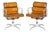 Chanel NYC Soft Pad Captain's Chair in Hand-Dyed Leather from Herman Miller, 1977 For Sale