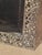 Olivia Reigal Silvertone Rhinestone Picture Frame With Beveled Glass For Sale - Image 10 of 12