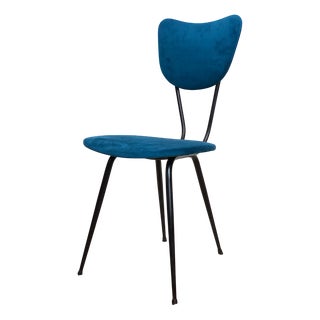 Vintage Cobalt Blue Chair, Italy, 1960s For Sale