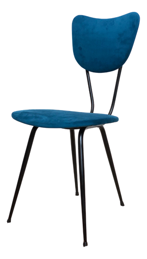 Vintage Cobalt Blue Chair, Italy, 1960s