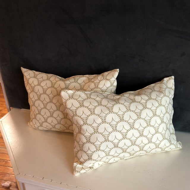 Good Fortune Pillows by Prints Etc Inc - A Pair For Sale In New York - Image 6 of 6