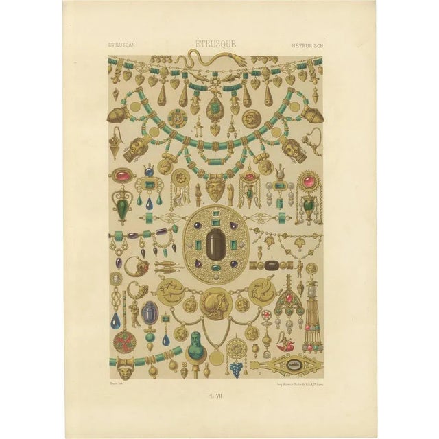 Firmin-Didot after Albert Racinet, VII of L’Ornement Polychrome, 1869, Paper For Sale - Image 10 of 10