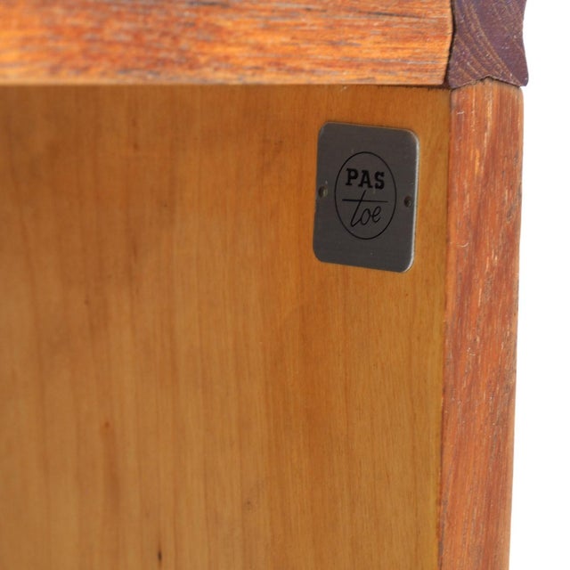 Wall Cupboard with Fallen Front by Cees Braakman for Pastoe, 1960s For Sale - Image 6 of 8