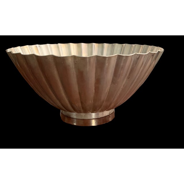 Reed & Barton, “ the finest silver in the world” scalloped bowl. Stamped 1851. In great condition with the exception of...
